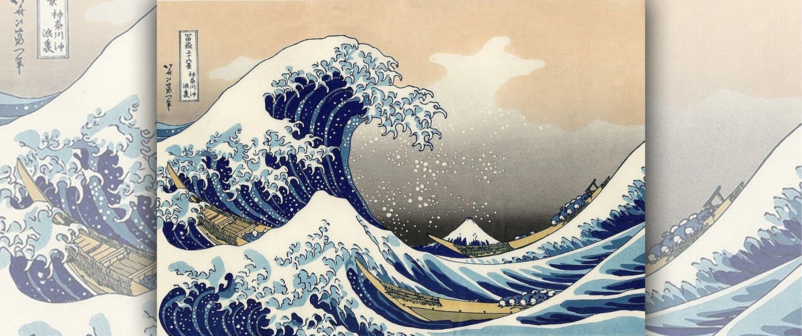 Japanese artist who painted an engraving that shocked Europeans. Hokusai's 