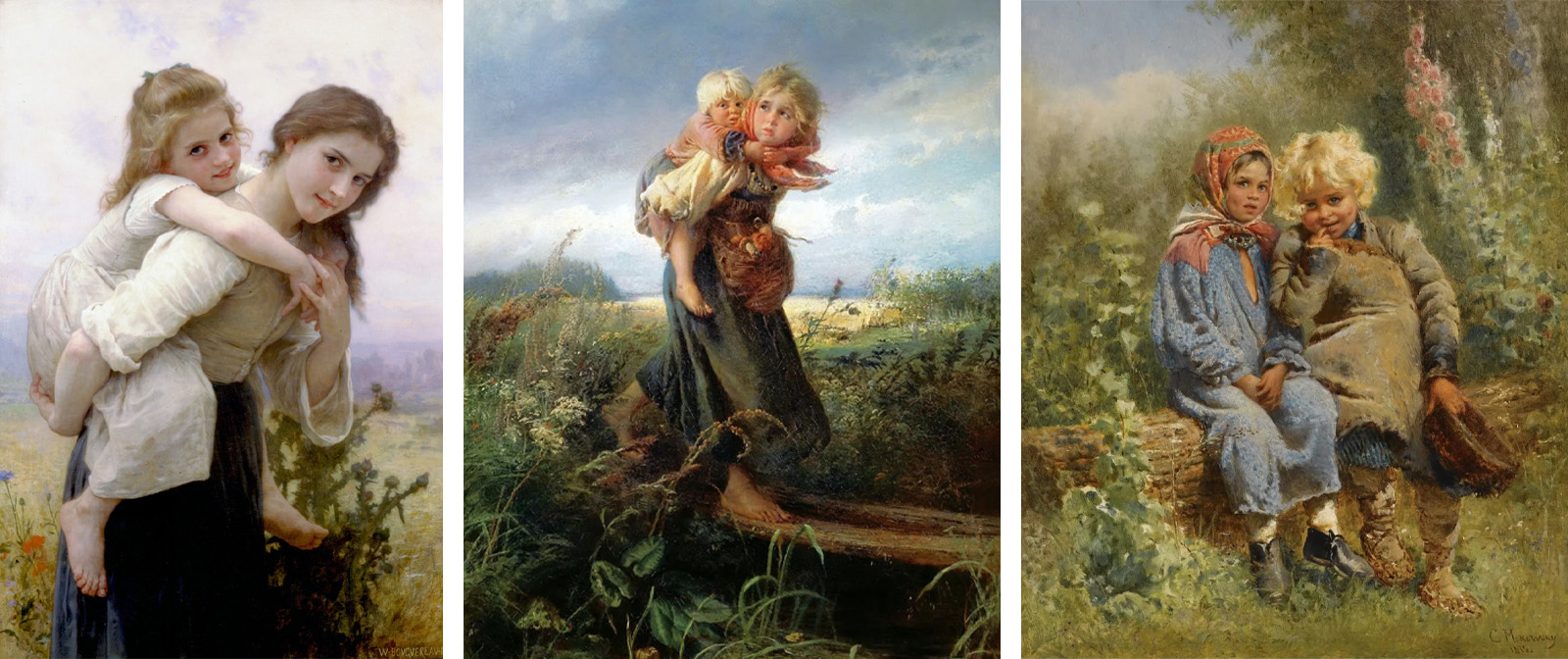 Несчастный случай, который привел Маковского к созданию картины «Дети, бегущие от грозы».