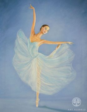 Ballet dancer ( of the serries "I wanner dance"