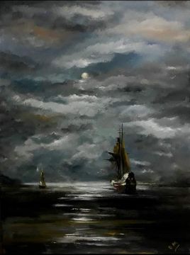 Waiting for the storm