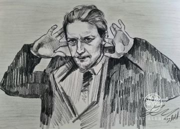 sketch from the movie FILTH
