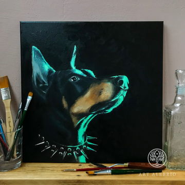 Dedicated to dog lovers or the Doberman is looking for an owner