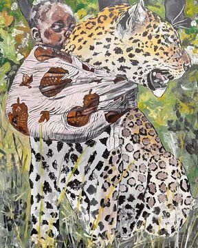 Masha and the leopard