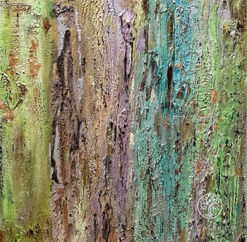 7. Rainbow eucalyptus bark.