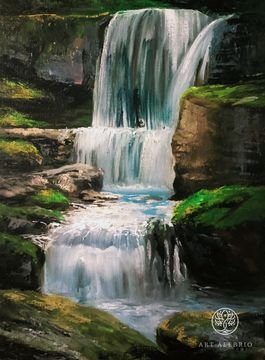 Kaverzinsky waterfall