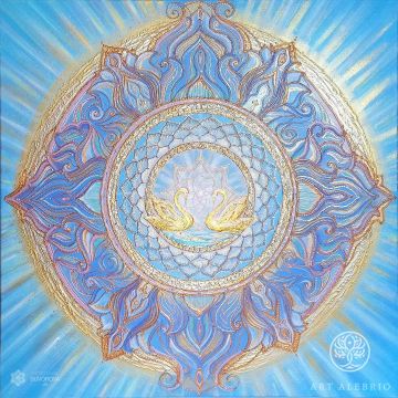 Mandala of absolute love and harmony