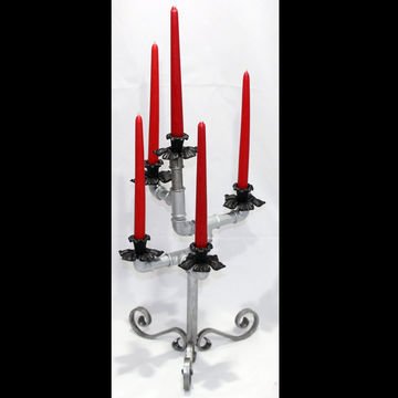 Candlestick "Gas pipe"