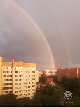 Double Rainbow. The sky above...