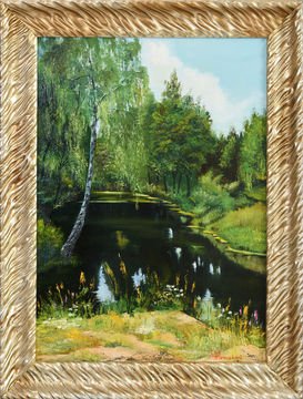 On the pond (Vladimir Laskavy)