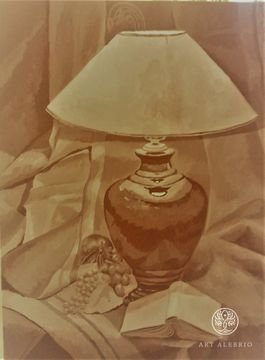 Lamp in grisal (Igor Danilov) 75x55