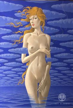 Birth of Venus. Dedication to Botticelli (Gennady Bekarevich)