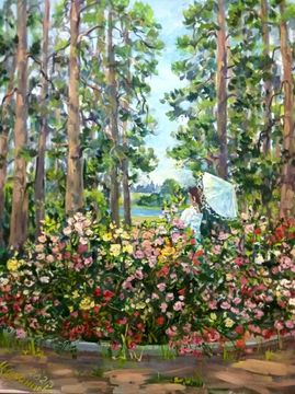 Morning at the rose garden (Elena Kazantseva)