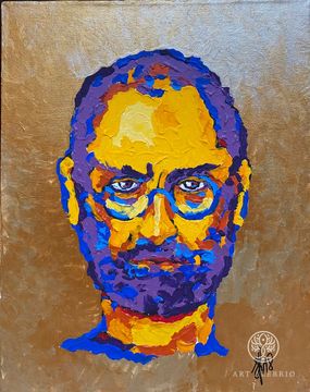 Portrait of Steve Jobs (Elena Zhivava)
