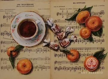 Tangerines and coffee