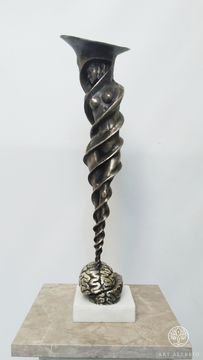 Thought (woman in the form of a screw)