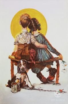 Copy of Norman Rockwell's 