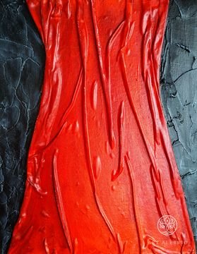 PASSION Textured painting